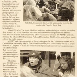 Incitement, the newsletter of ADAPT